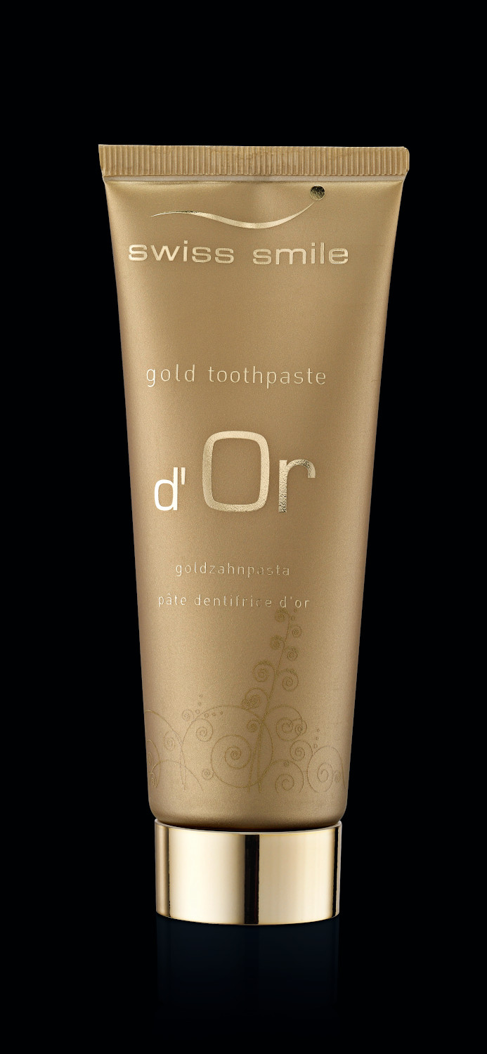 D'or gel dentar fara fluor cu pulbere de aur si periuta de dinti 8 D'or gel dentar fara fluor cu pulbere de aur si periuta de dinti - Image 8