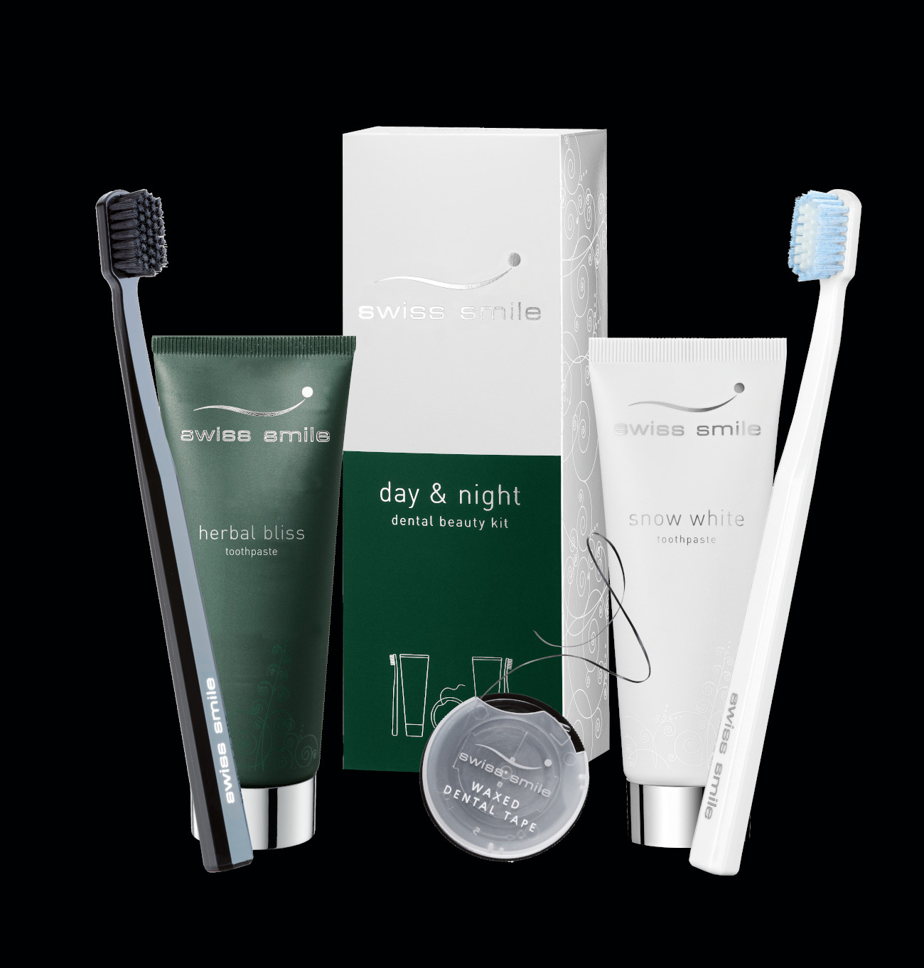 set de zi si de noapte pentru igiena si infrumusetarea dentara