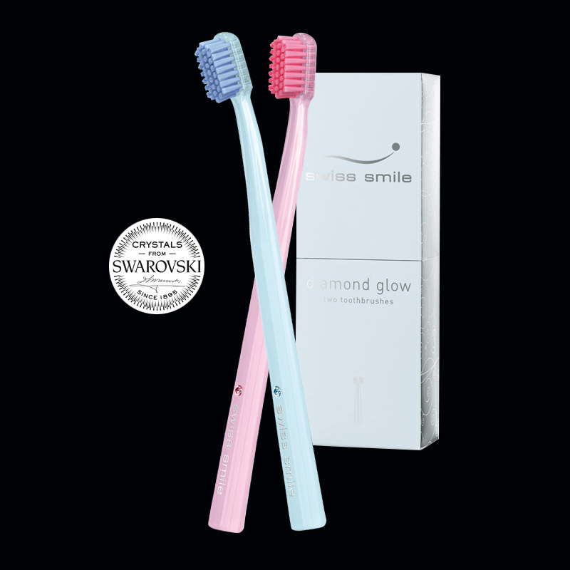 Diamond glow periute de dinti cristale Swarovsky